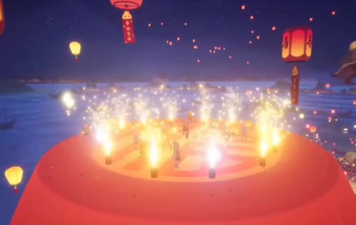 香肠派对过年背景以及音乐截图