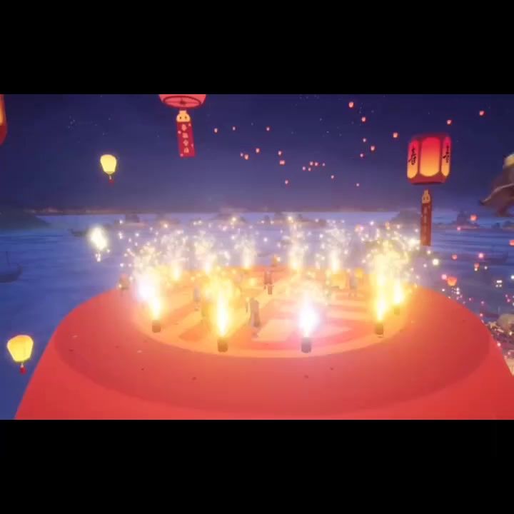 香肠派对新年飞机展示截图
