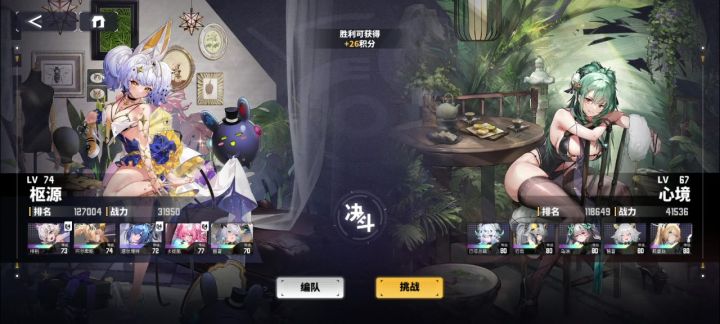 竞技场顶级挂机队截图