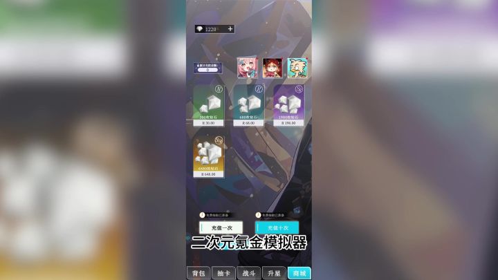 《二次元氪金模拟器》— 探秘瑰丽二次元!截图