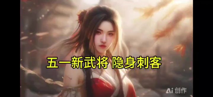 五一新武将隐身刺客。截图