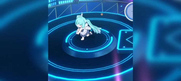 小音游里的初音好可爱截图