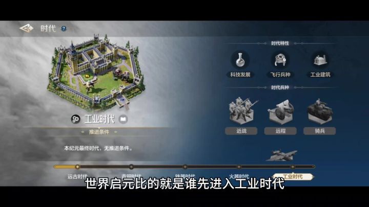 世界启元比的就是谁先进入工业时代,全新兵种对其他玩家降维打击截图