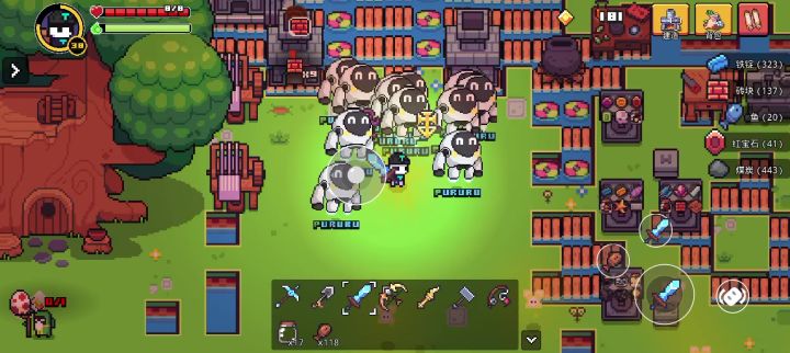 逆天bug,无限刷机器人截图