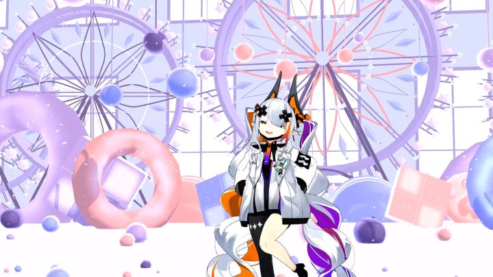 【交错战线】MMD 赛博牢蛛跳个舞~截图
