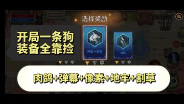 这个夏天怎么能少了肉鸽，开局一条狗全靠走位横扫地牢