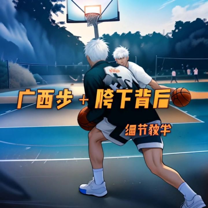广西步+胯下背后细节教学截图
