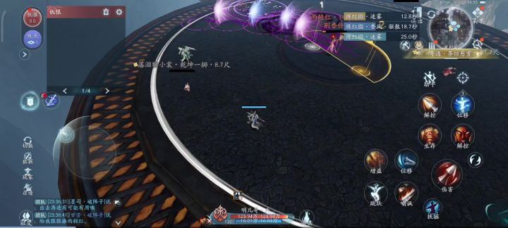 20240717 剑网三无界端 25人普通冷龙峰 雨轻红bug截图