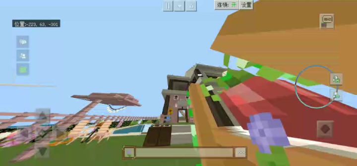创造模式中遇到bug截图