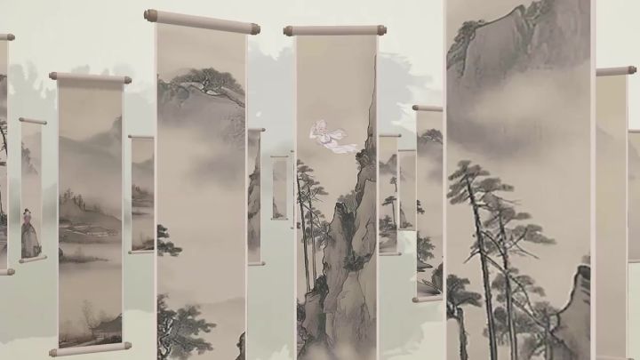 《青丝白绫》主题直购皮肤CG动画截图