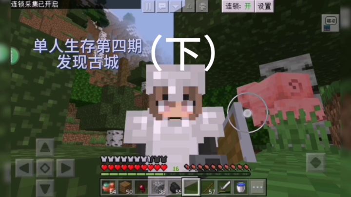 我的世界单人生存第四期 发现古城截图