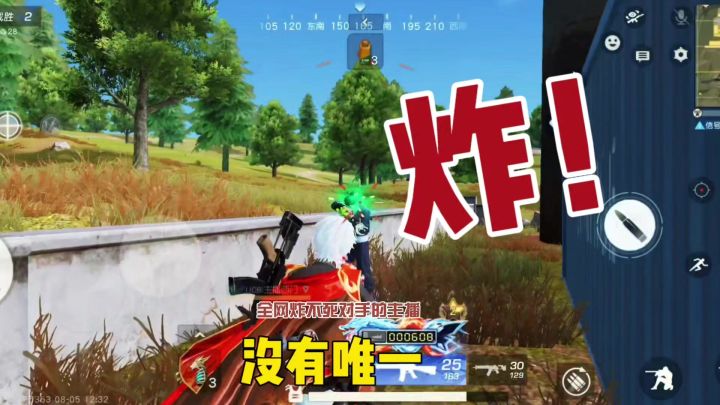 荒野行动全网炸不到人的主播没有唯伊截图
