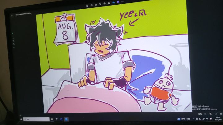【七周年创作】手书小片段截图