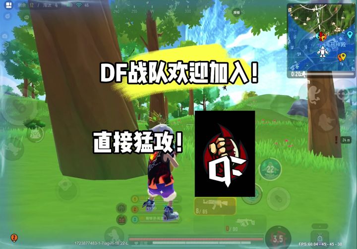 DF战队招兵买马,如果你也没有朋友,不妨加入我们!截图