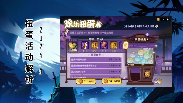 活动解析-扭蛋截图