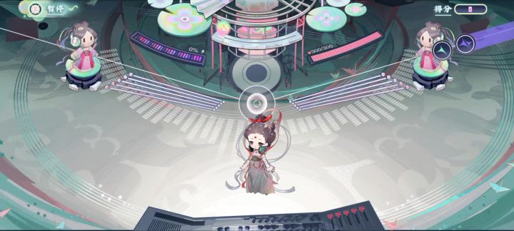 出bug了,演奏天桥街区的时候不出球截图