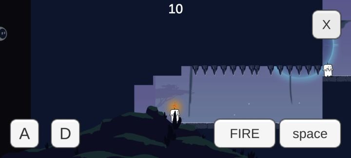 GameJam《传火》被石锥狠狠教训的一天截图