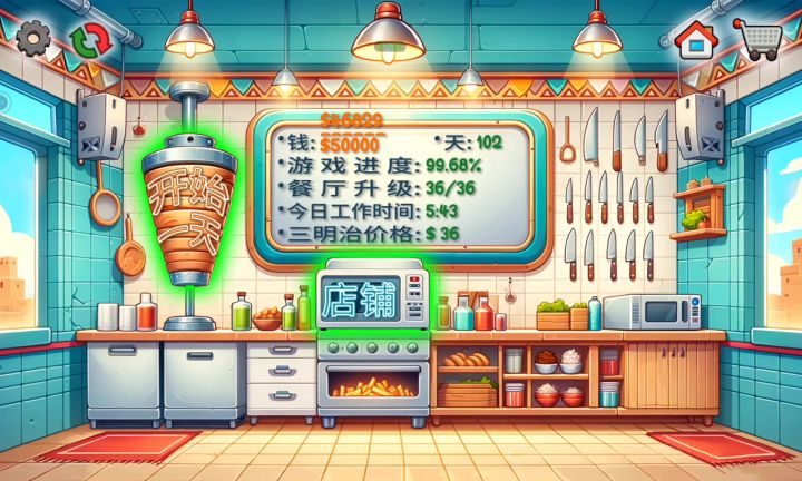 通关最后一把沙威玛截图