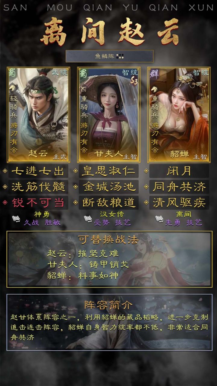 S4藏书阁武将阵容推荐截图