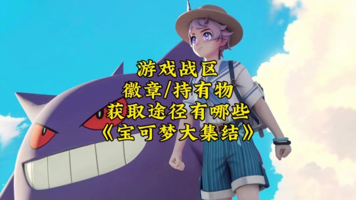 宝可梦大集结:徽章/持有物获取途径/如何加入游戏战区截图