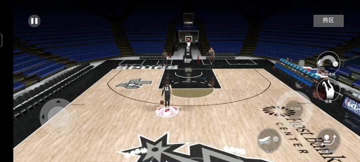 2k25手游高阶运球操作。截图