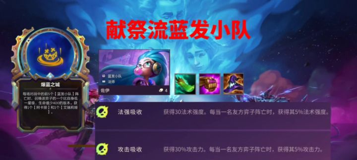 献祭流蓝发小队截图