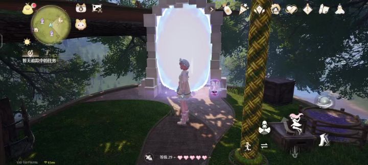 祈愿森林大树旁边的星星推箱子解密截图