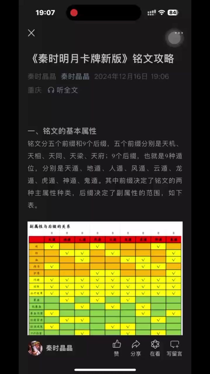 铭文攻略参考截图