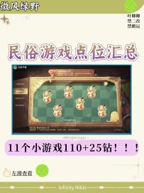 民俗游戏全点位(135钻！速速码住）【二】