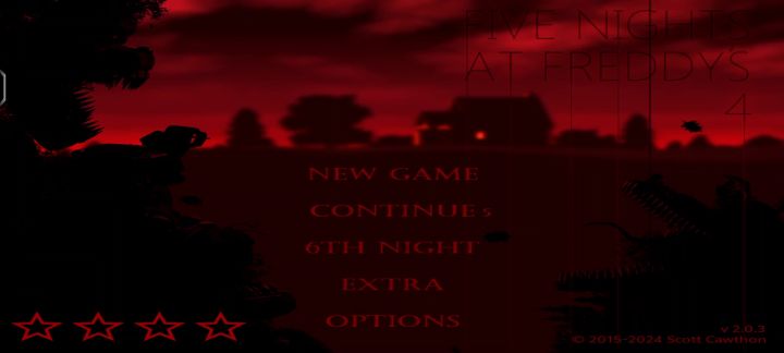 fnaf4第六夜作弊模式通关截图