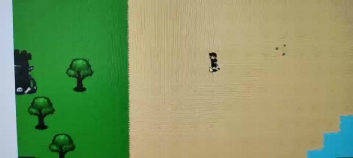 游戏早期测试录像截图