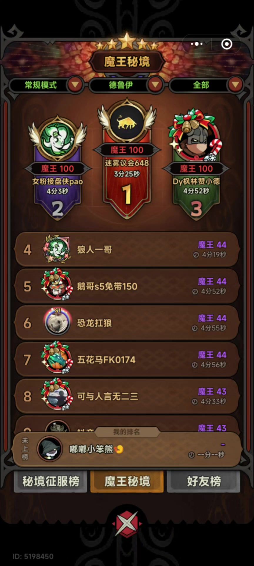 魔王秘境终极状态截图