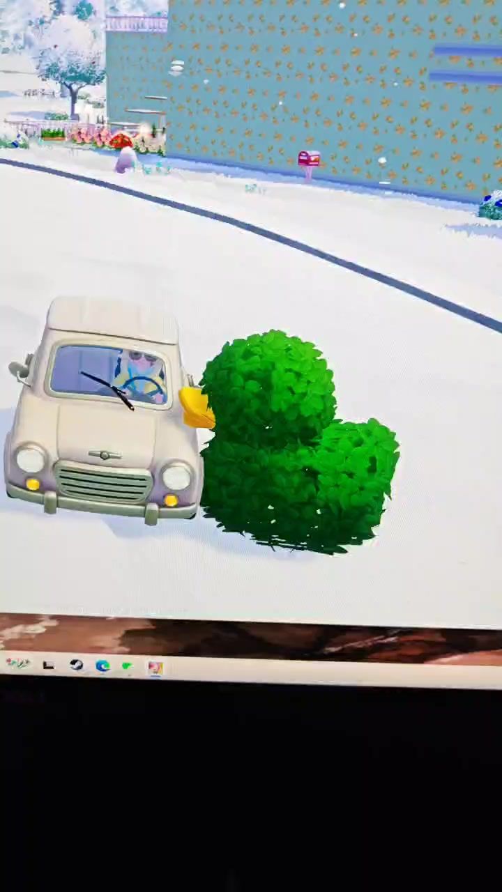 当一直绿色鸭子向你闪来……截图