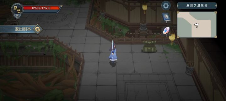 爬塔退了重进，之前的塔决晶石都成白板了截图
