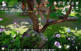 《开放空间》樱庭·昼<樱花廊道>风车副本三跟跑攻略视频