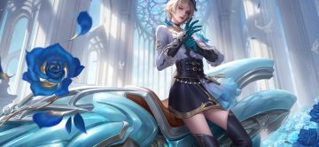 戈娅-玫蓝誓约皮肤爆料来啦！