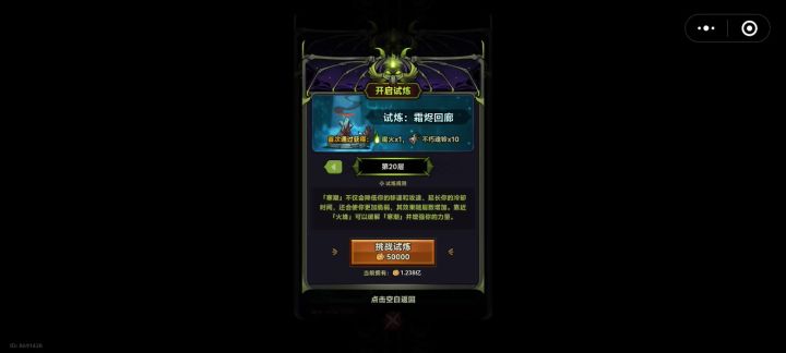 魂灵师通关霜烬回廊20层,视频及攻略截图