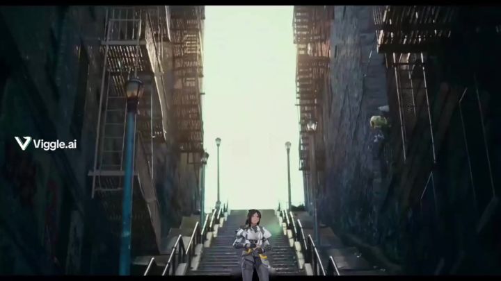 不知道为什么在楼梯上跳舞的妮塔截图
