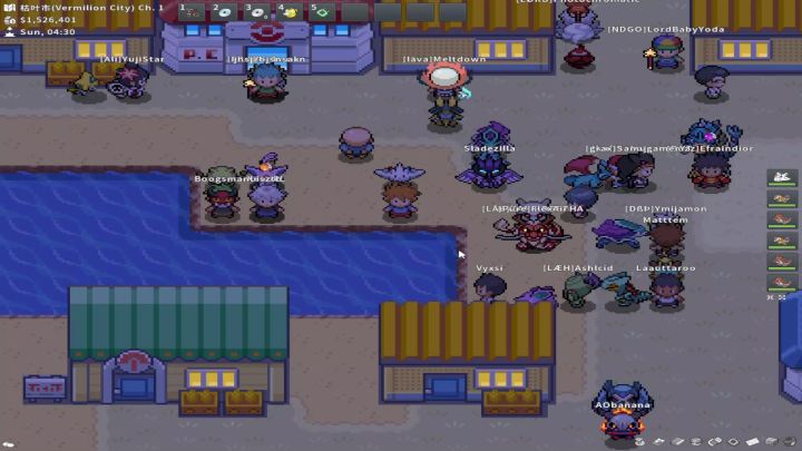 pokemmo居然碰到了mmo第一人偶遇顶级大佬对战精灵全是闪光队伍牛截图