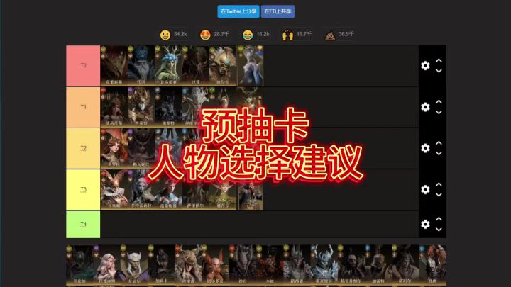 【龙息神寂】预抽卡人物选择建议！截图