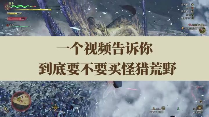 到底要不要买《怪物猎人:荒野》 看完这个视频直接给你答案!!截图