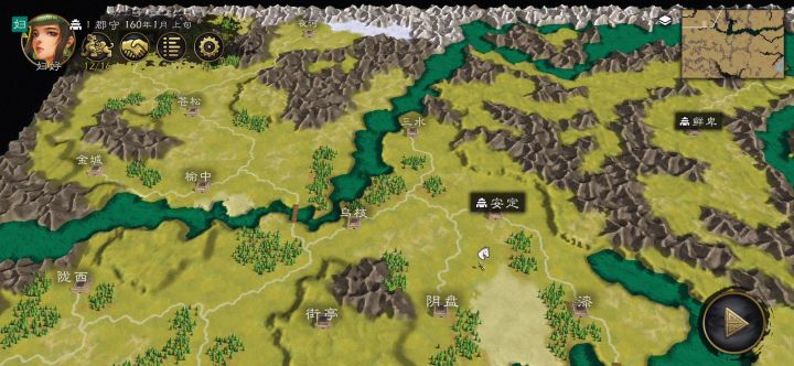 高仿逐鹿地图截图
