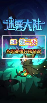 第二天各职业排行榜