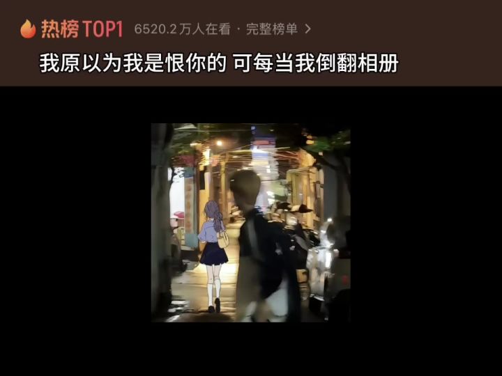 我原以为我是恨你的截图