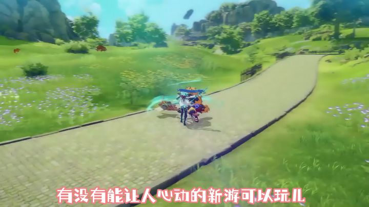 二次元MMO,还是动漫画风截图
