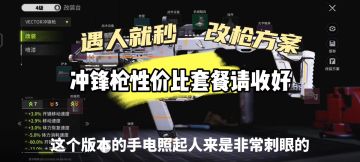 超强冲锋枪维克托性价比套餐请收好