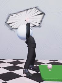 小蓝挥杆变装秀来啦！