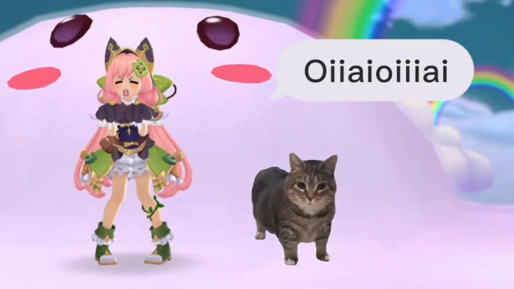 咱有属于猫神的Oiiaioiiiai “春风共创” 趣味视频截图