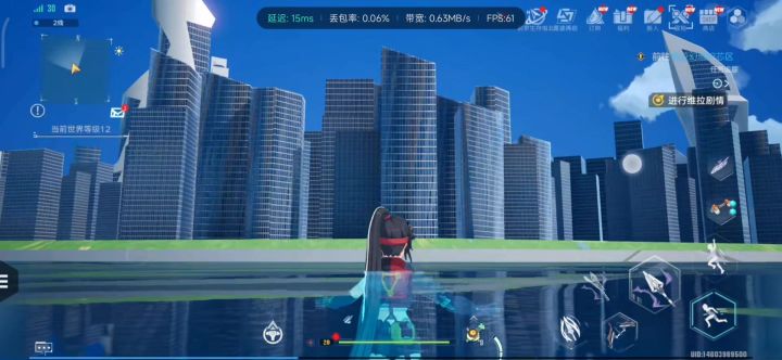 格索托斯网络世界边界之外的建筑。截图