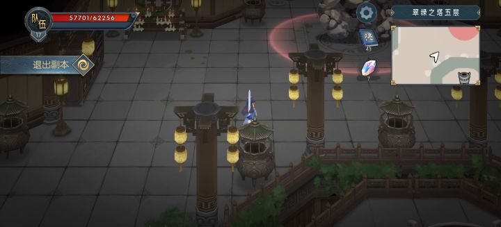 木塔七层巨力石魔。截图